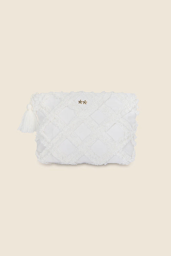 POCHETTE DONNA BIANCO FA25-A076 WH FXXK